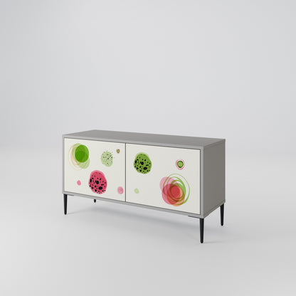 COLORFUL COSMOS Kompakt TV-bänk med 2 dörrar