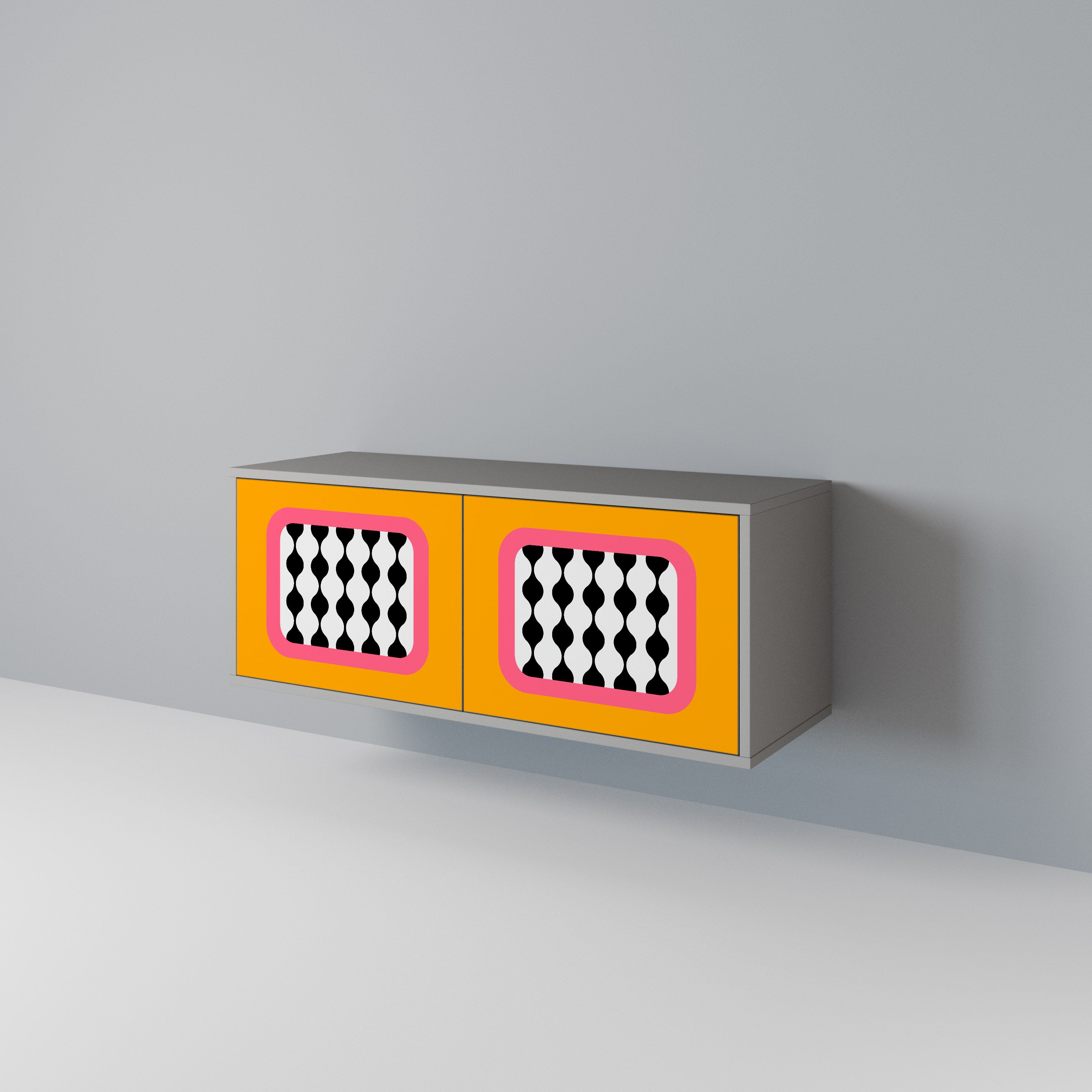 TEARS IN HEAVEN Compact 2-Door TV Cabinet