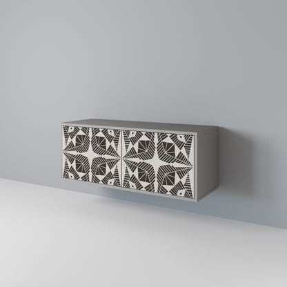 MONOCHROME NEXUS Kompakt TV-bänk med 2 dörrar