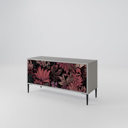 FLORAL WHISPER Kompakt TV-bänk med 2 dörrar