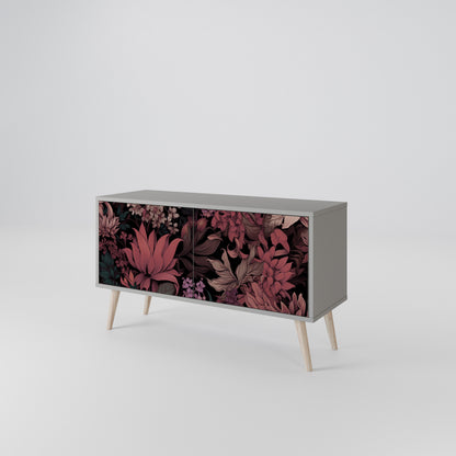 FLORAL WHISPER Kompakt TV-bänk med 2 dörrar