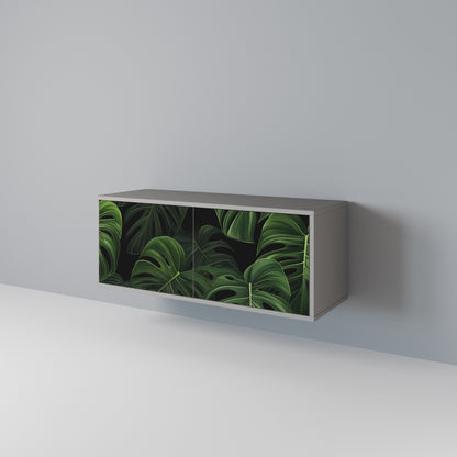 INFINITE MONSTERA Kompakt TV-bänk med 2 dörrar