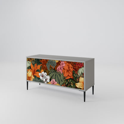 RADIANT FLORA Kompakt TV-bänk med 2 dörrar