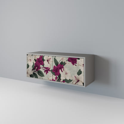 FLOWERET DREAM Kompakt TV-bänk med 2 dörrar