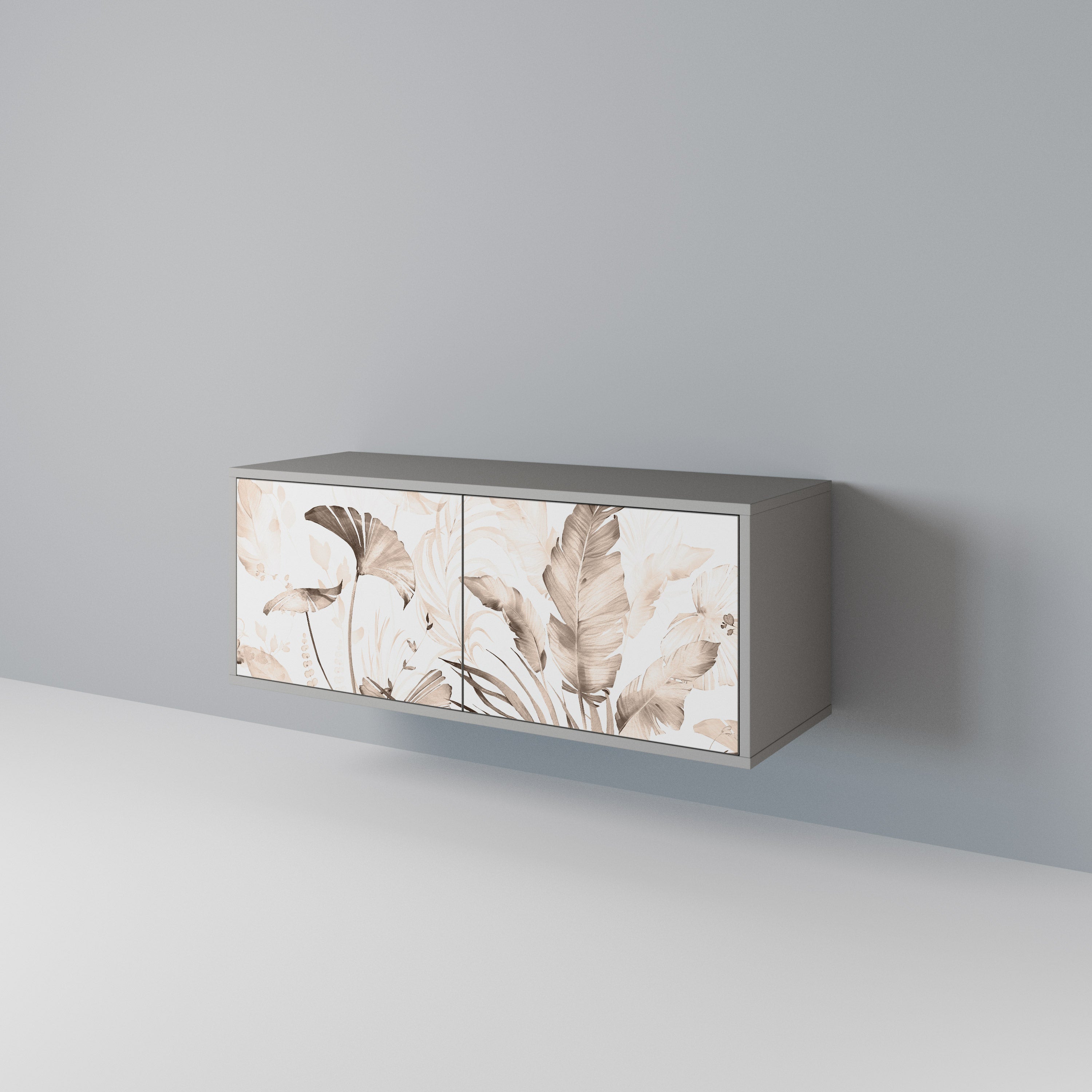 WILD TENDERNESS Kompakt TV-skåp med 2 dörrar