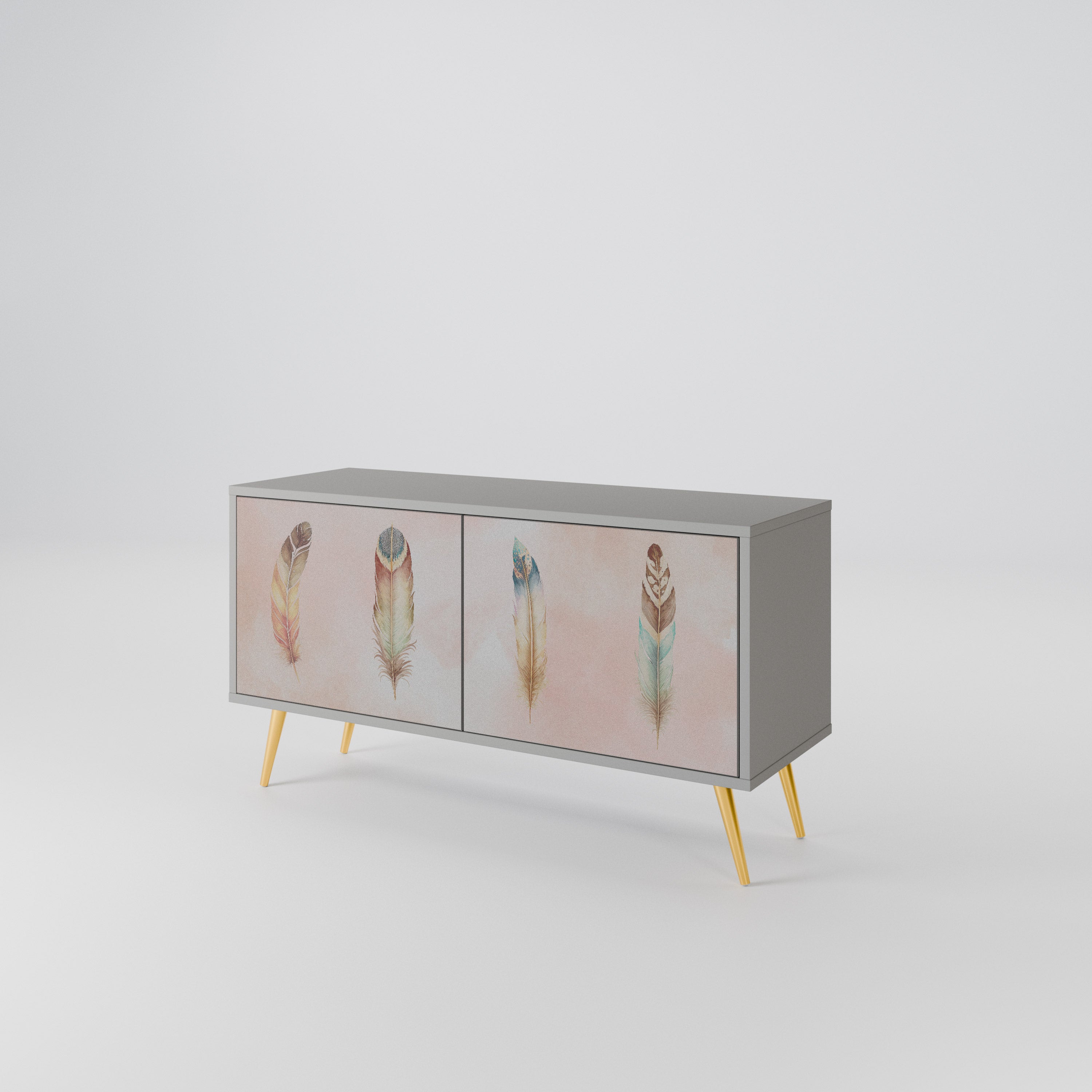 THE DELIQUESCE Compact 2-Door TV Cabinet