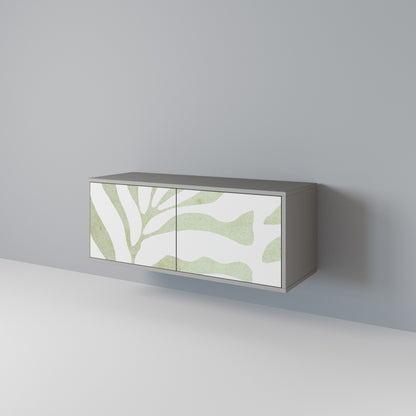 BOTANICAL SPARK Kompakt TV-bänk med 2 dörrar