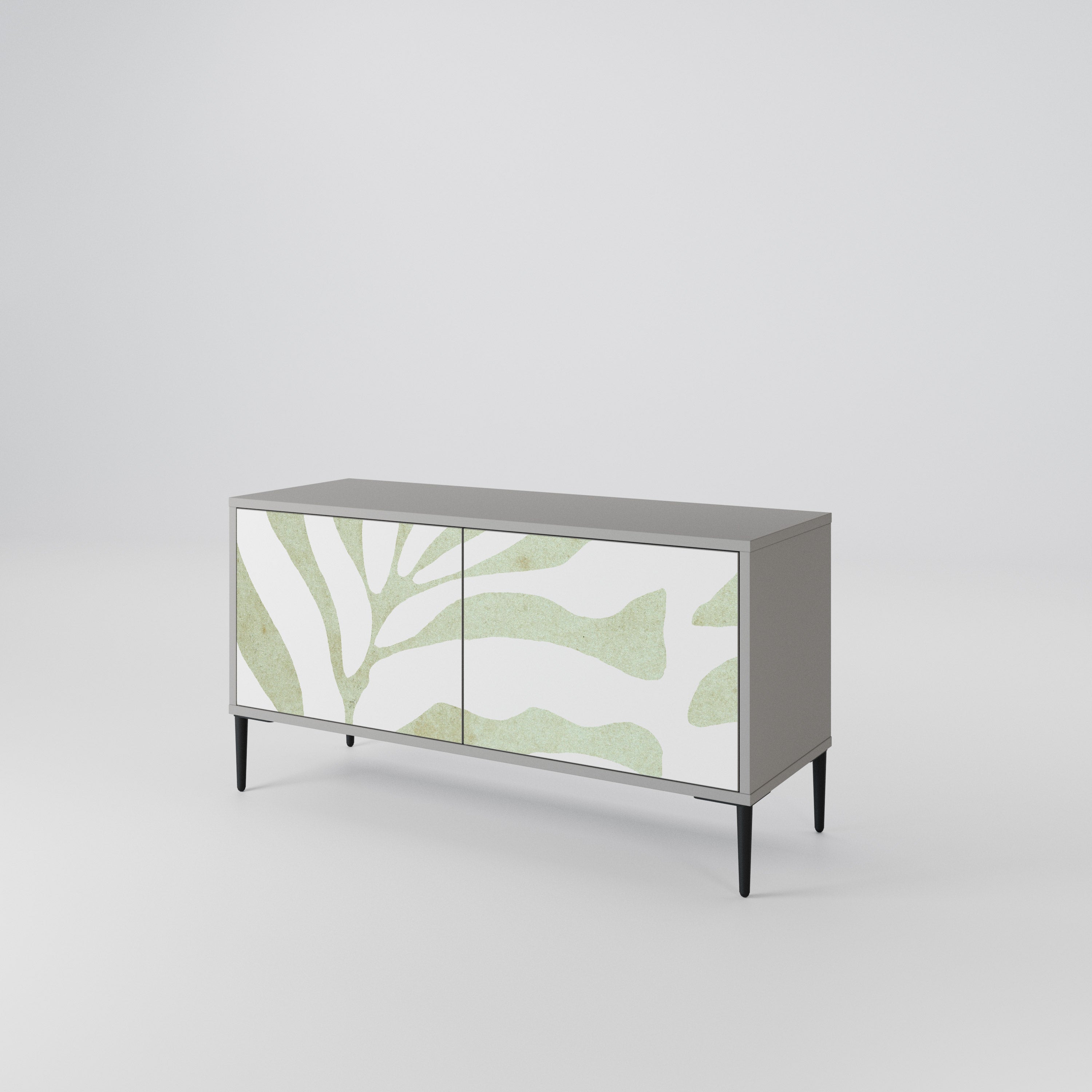 BOTANICAL SPARK Compact 2-Door TV Cabinet