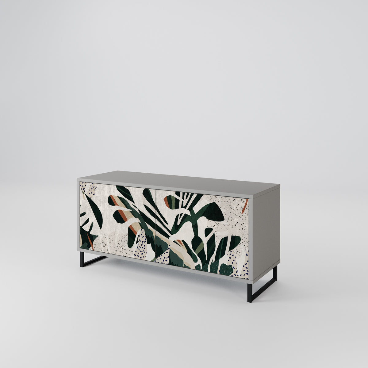 VERDURE FORMATION Kompakt TV-bänk med 2 dörrar
