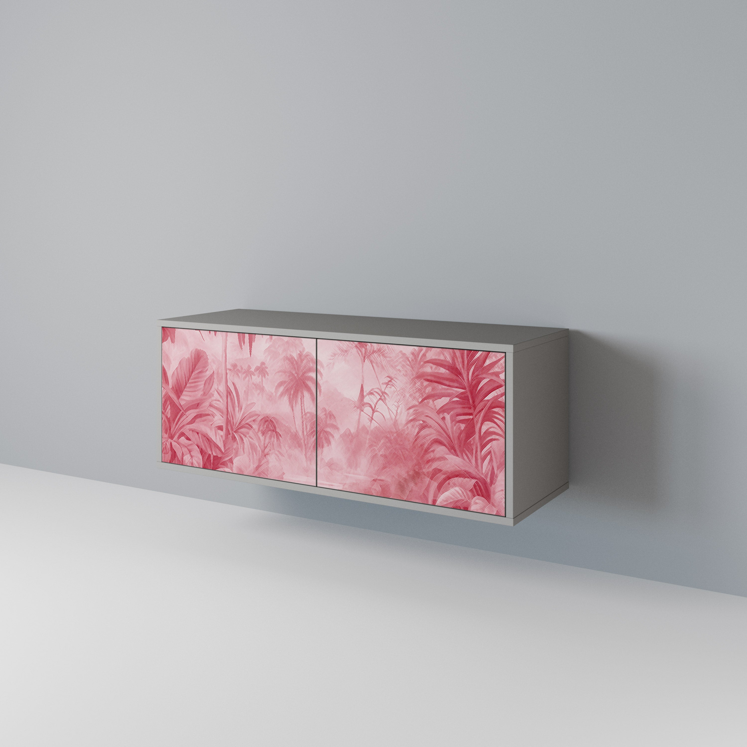 SWEET TROPICS Compact 2-Door TV Cabinet