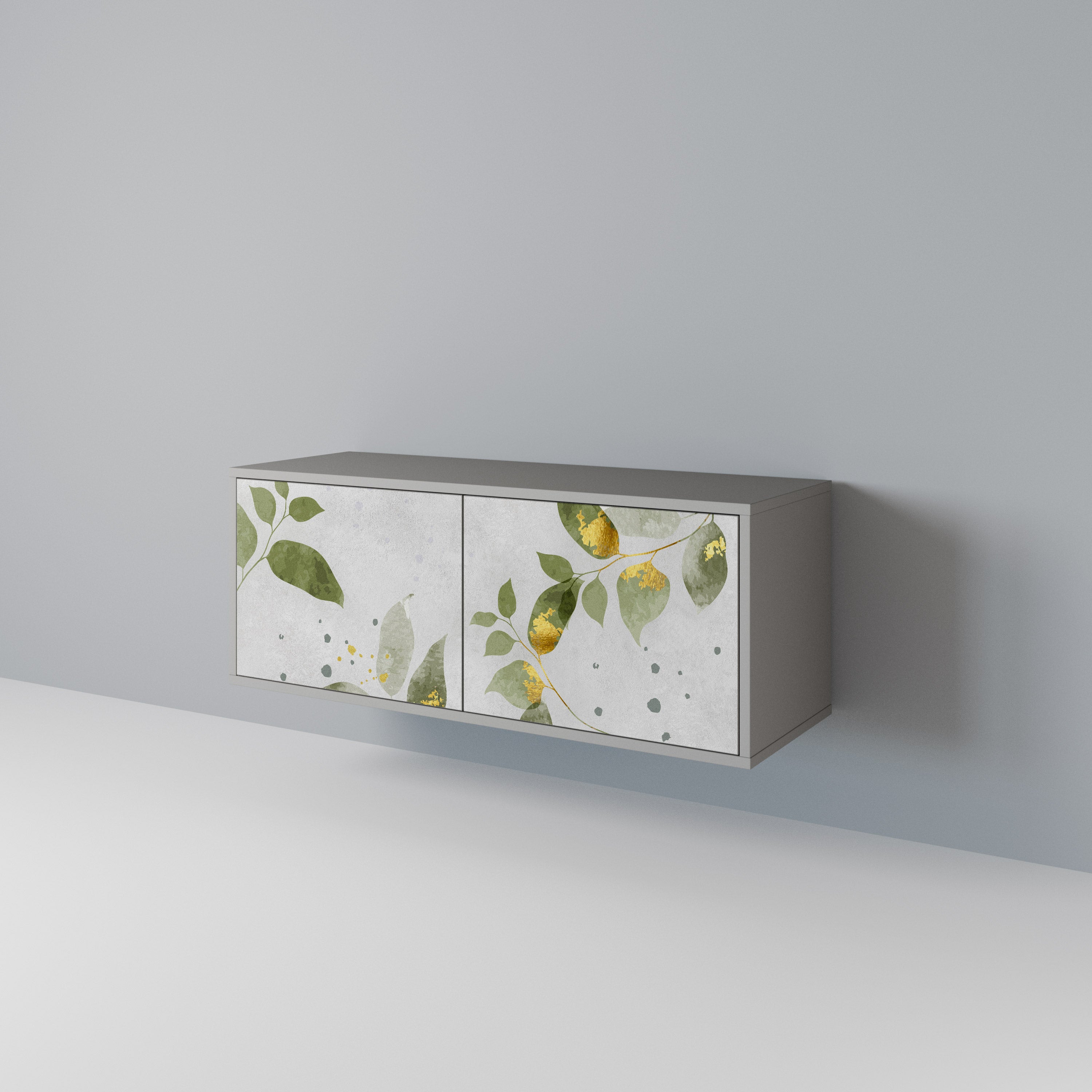 ELEGANT BOTANICS Compact 2-Door TV Cabinet