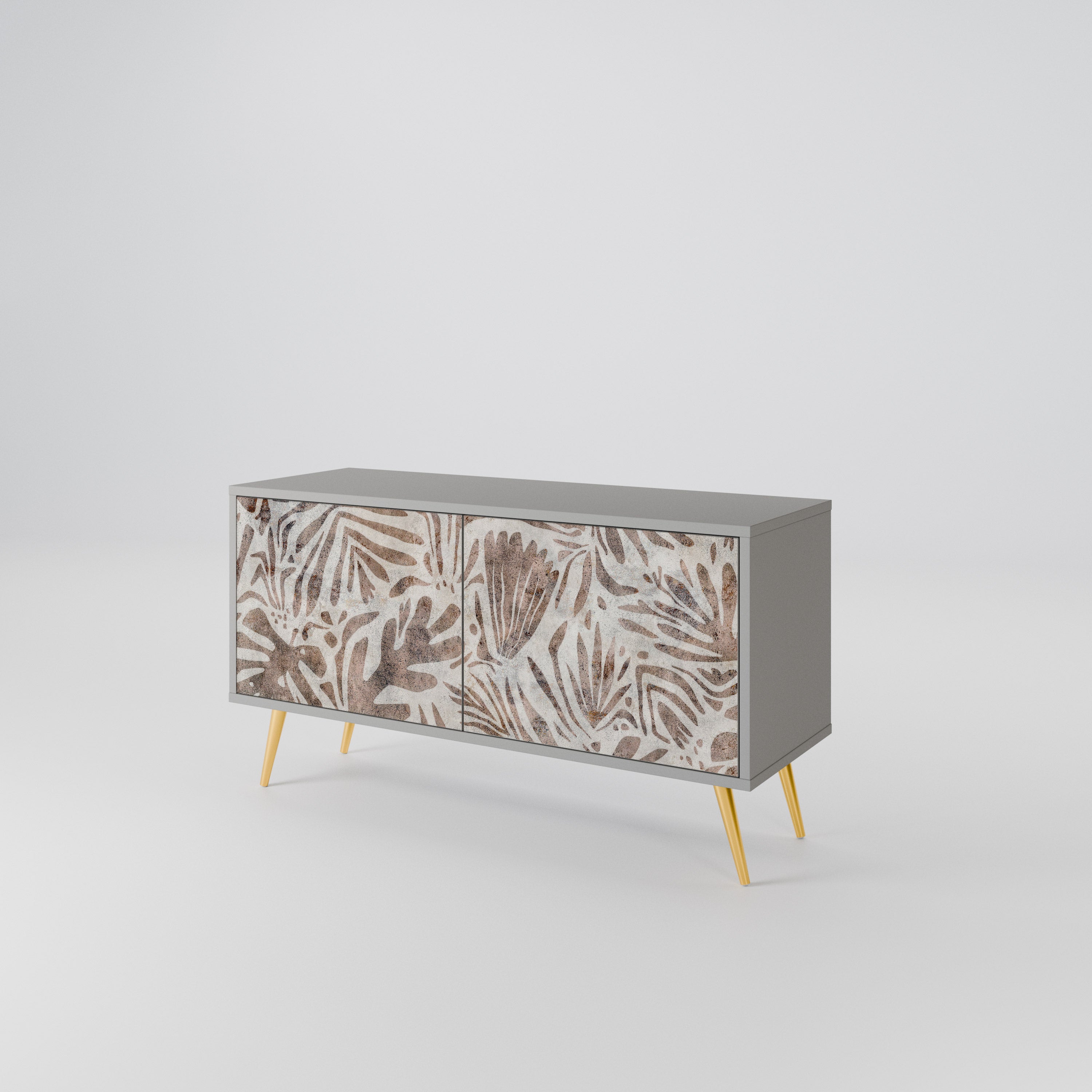 PASSING TIME Compact 2-Door TV Cabinet