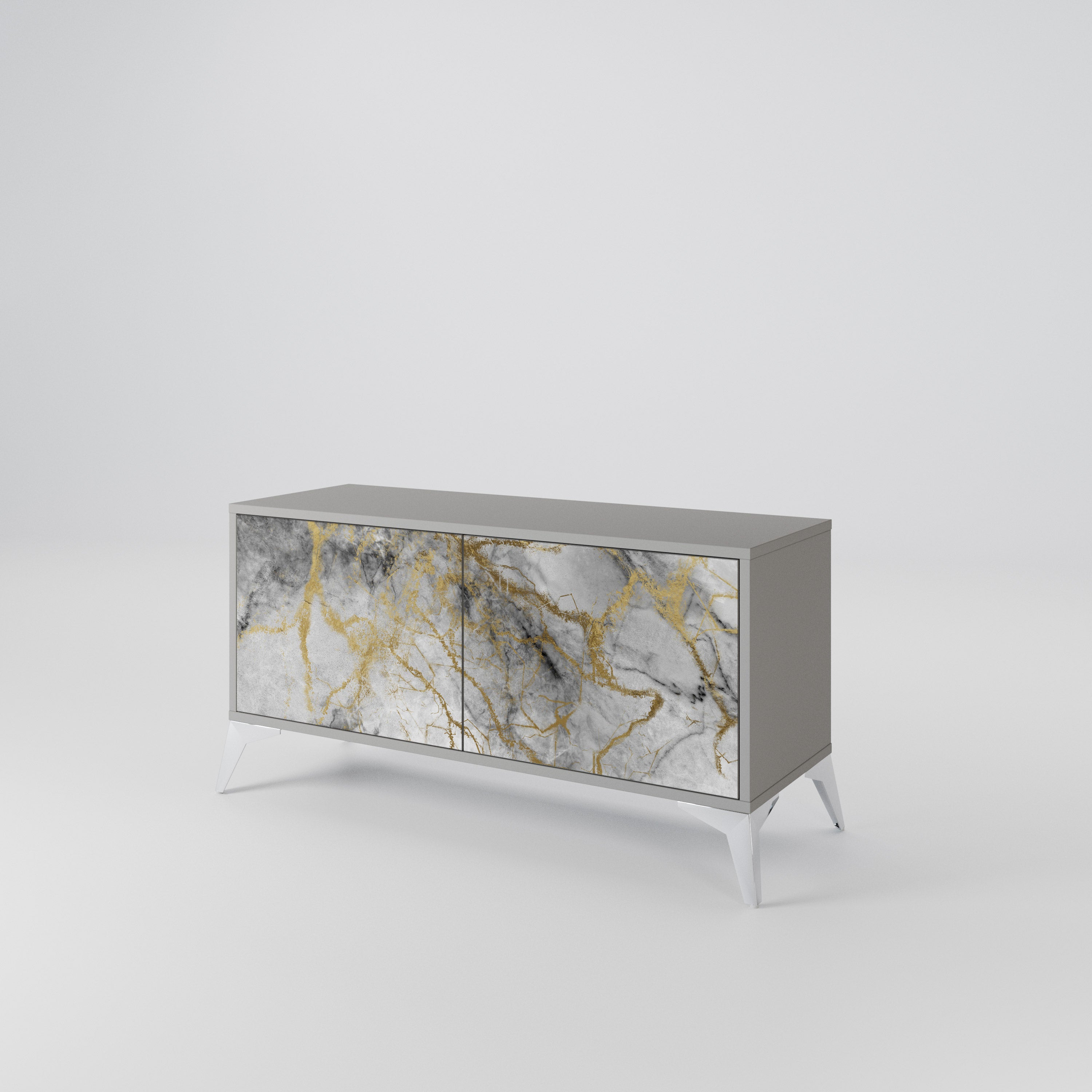 TIMELESS GLIDE Compact 2-Door TV Cabinet