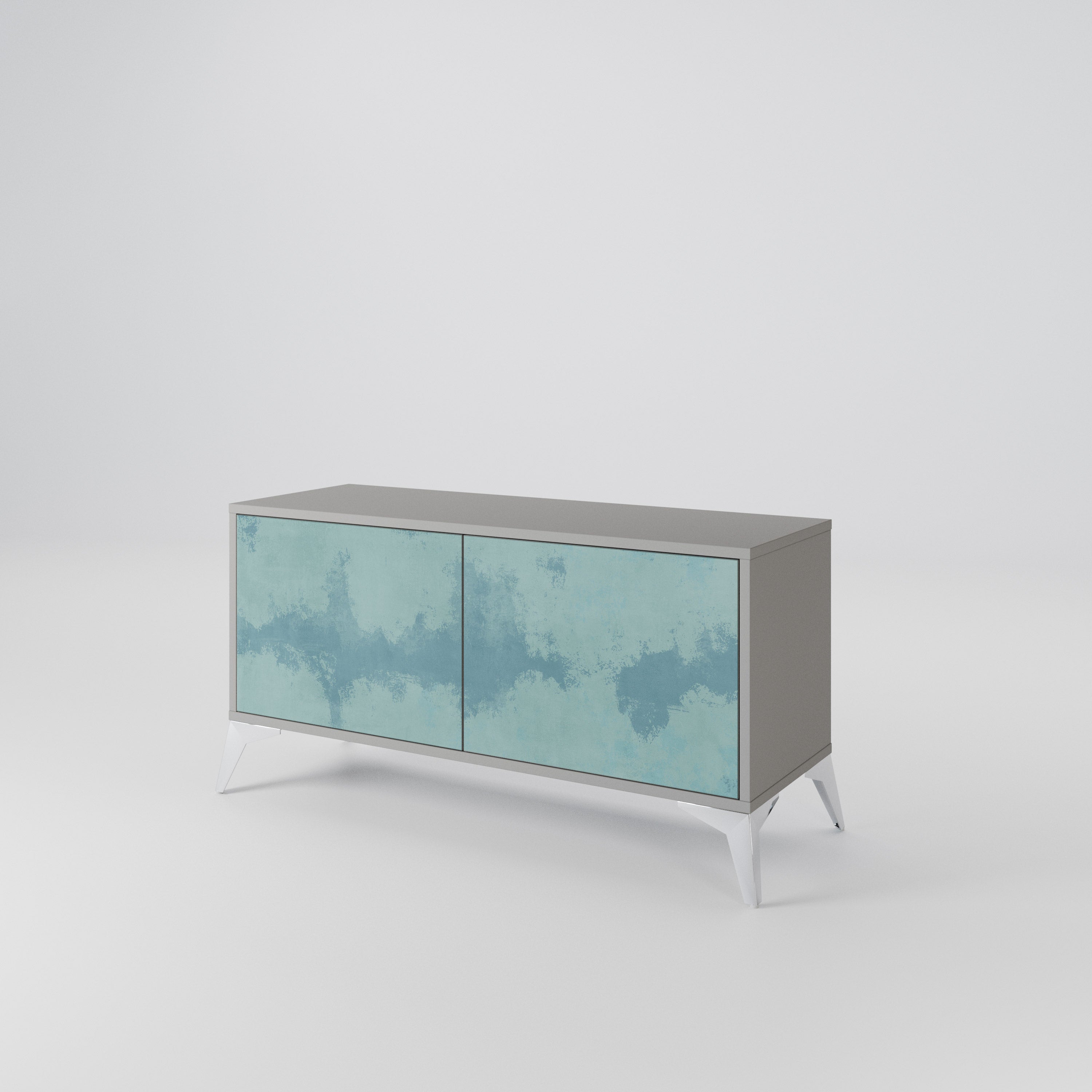 SKY WASH Compact 2-Door TV Cabinet