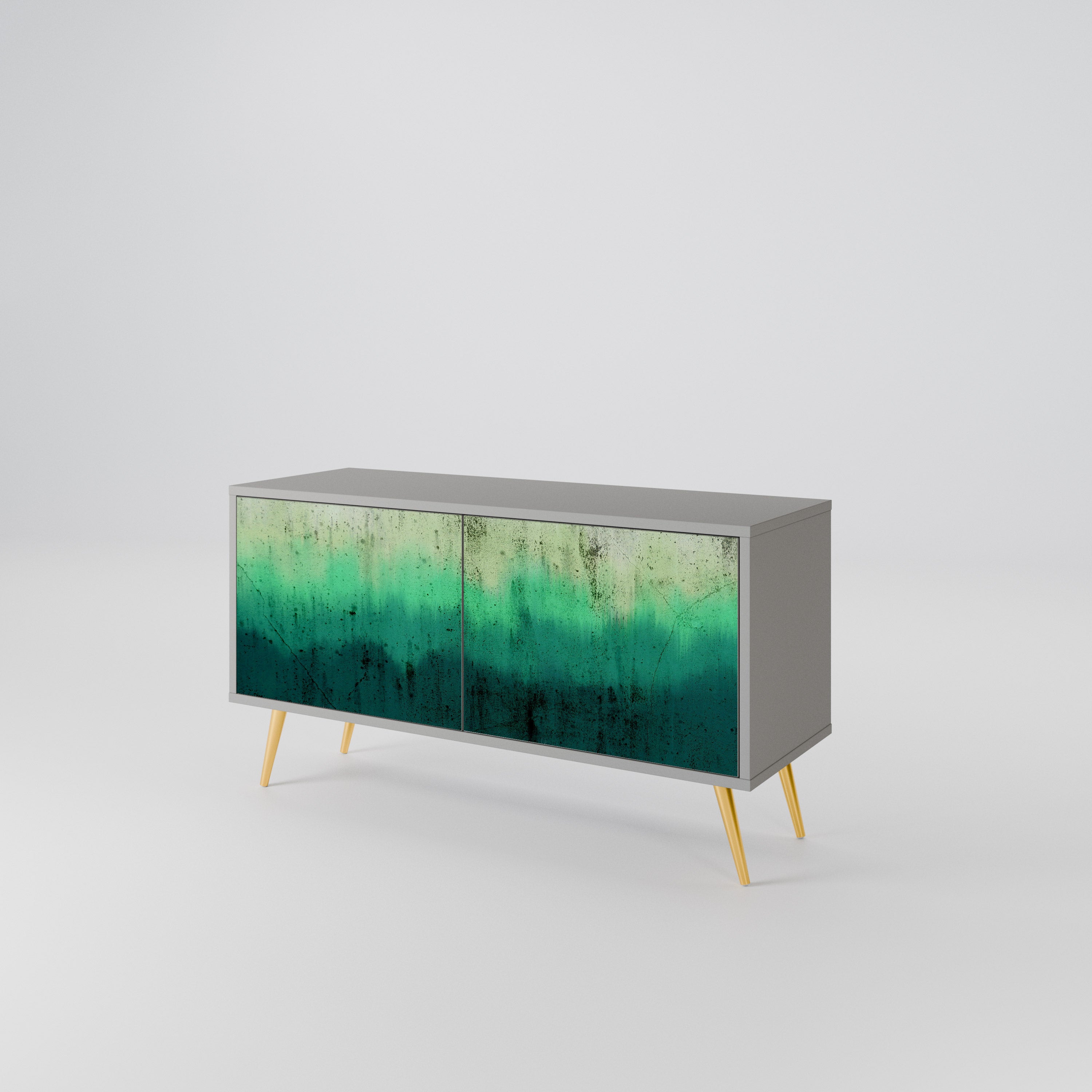 NORTHERN LIGHTS Compact 2-Door TV Cabinet