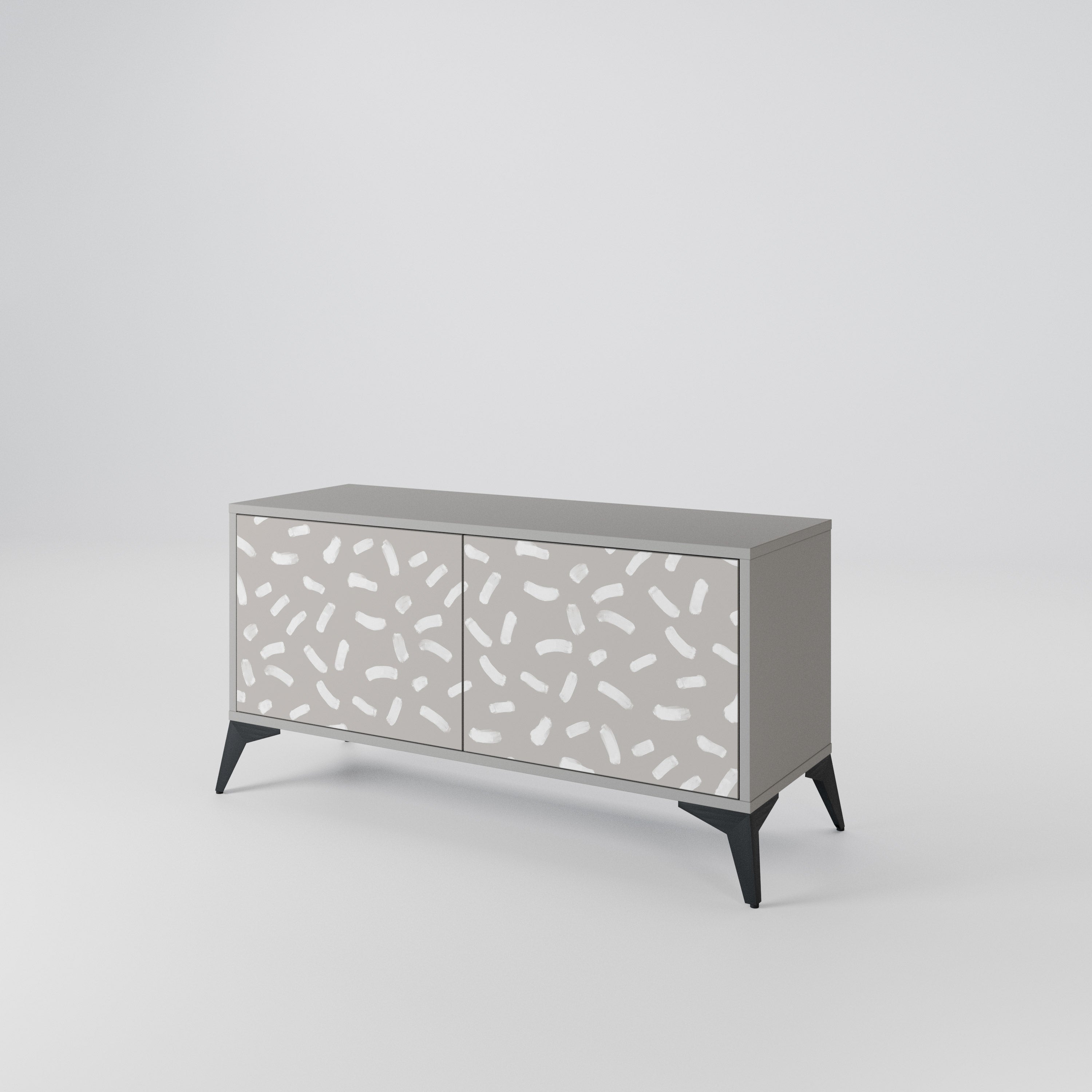 PASSING SECONDS Compact 2-Door TV Cabinet