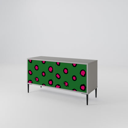 FUNKY SPOTS Kompakt TV-bänk med 2 dörrar