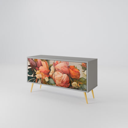 STYLISH BEAUTY Kompakt TV-bänk med 2 dörrar