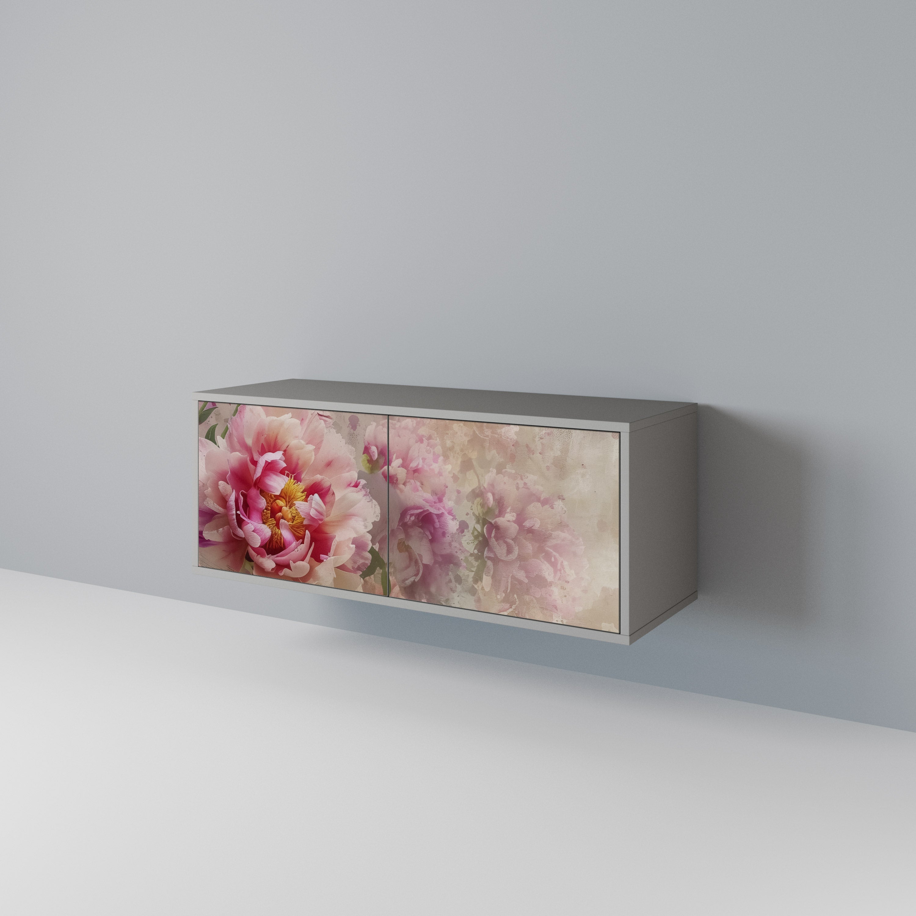 PEONY WHISPER Kompakt TV-bänk med 2 dörrar