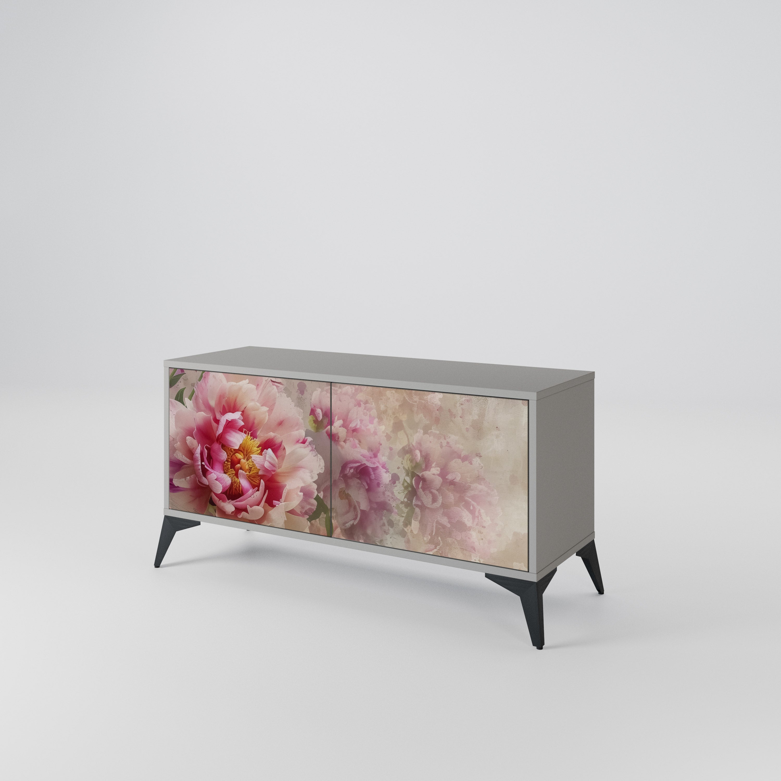 PEONY WHISPER Kompakt TV-bänk med 2 dörrar