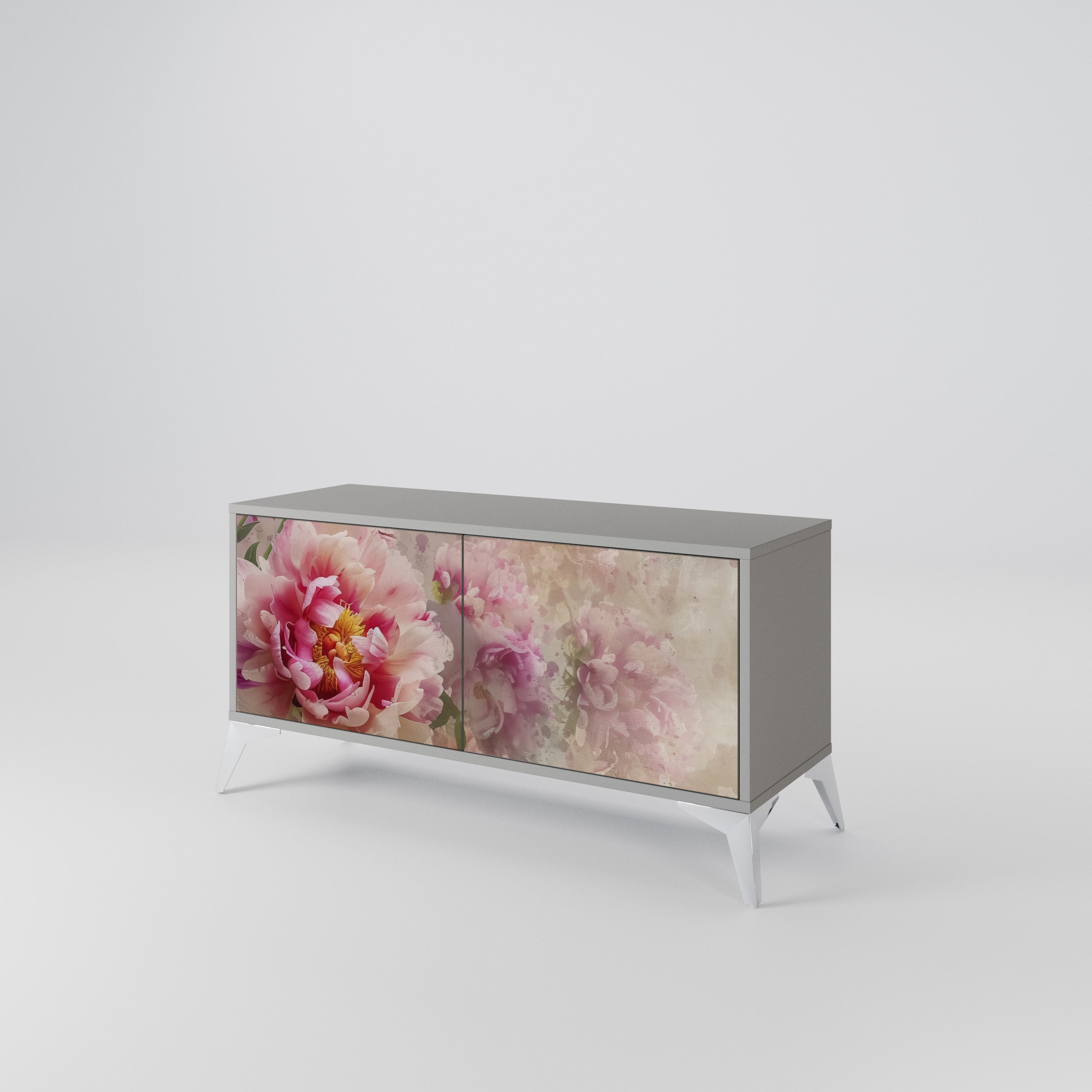 PEONY WHISPER Kompakt TV-bänk med 2 dörrar