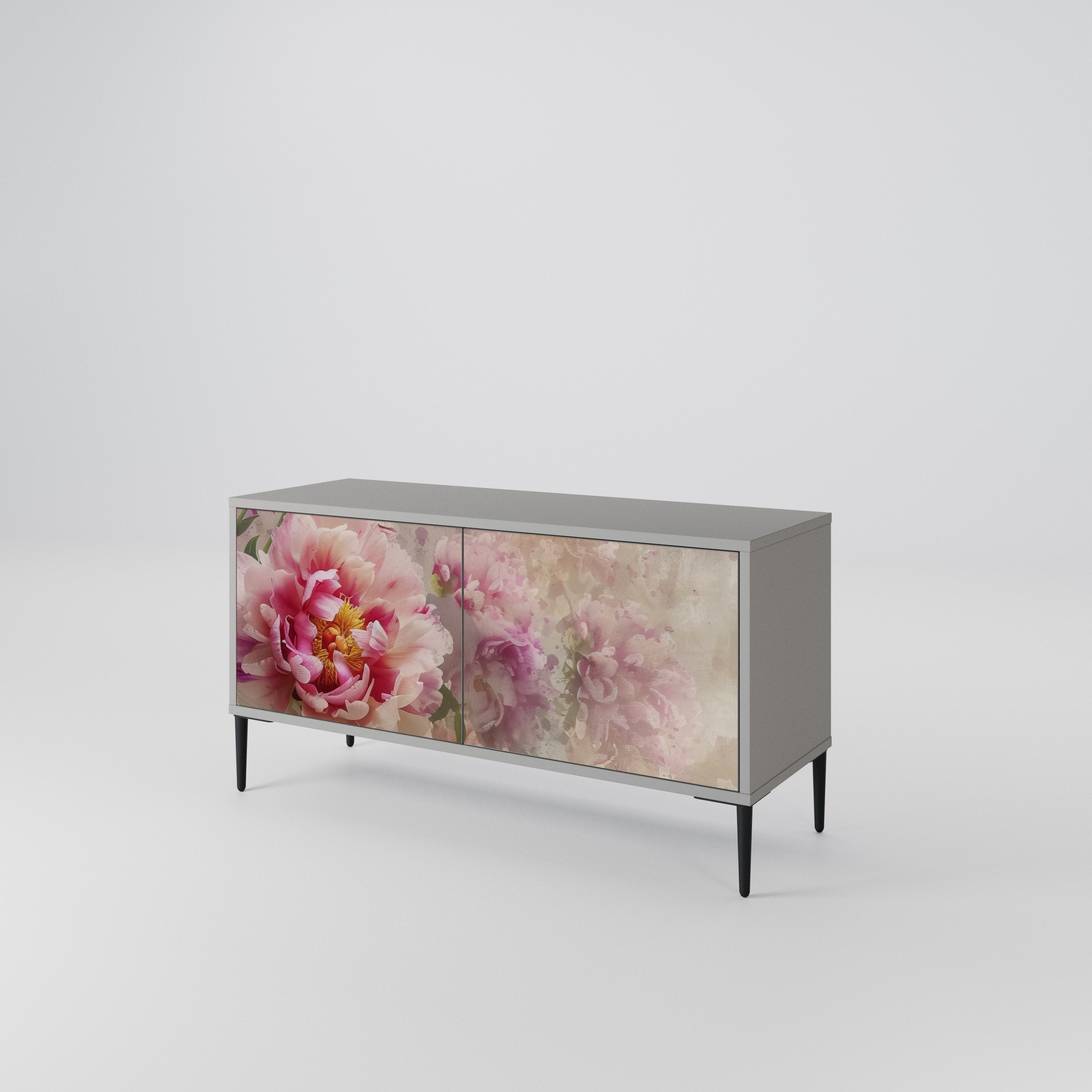 PEONY WHISPER Kompakt TV-bänk med 2 dörrar