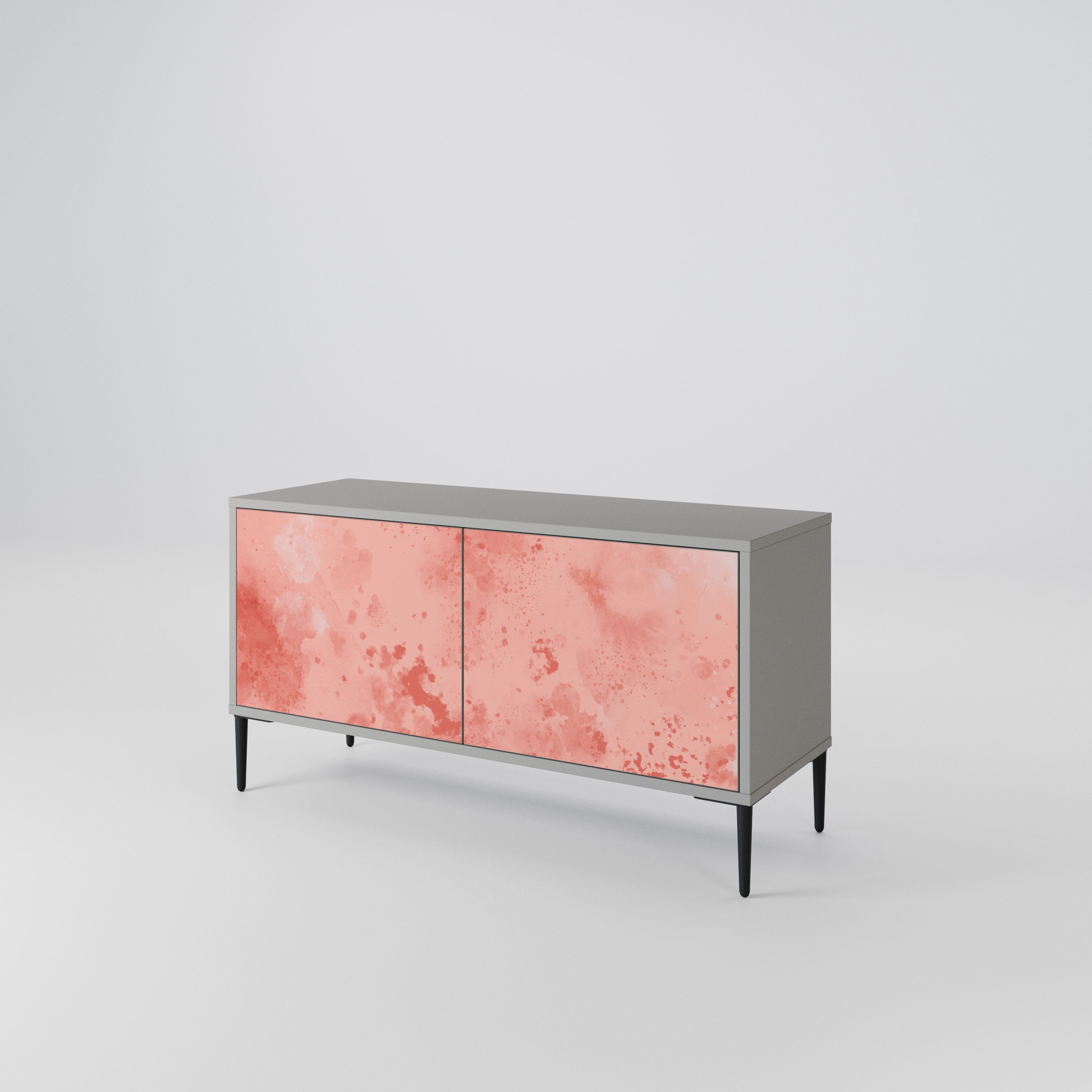 CRANE DANCE Kompakt TV-skåp med 2 dörrar