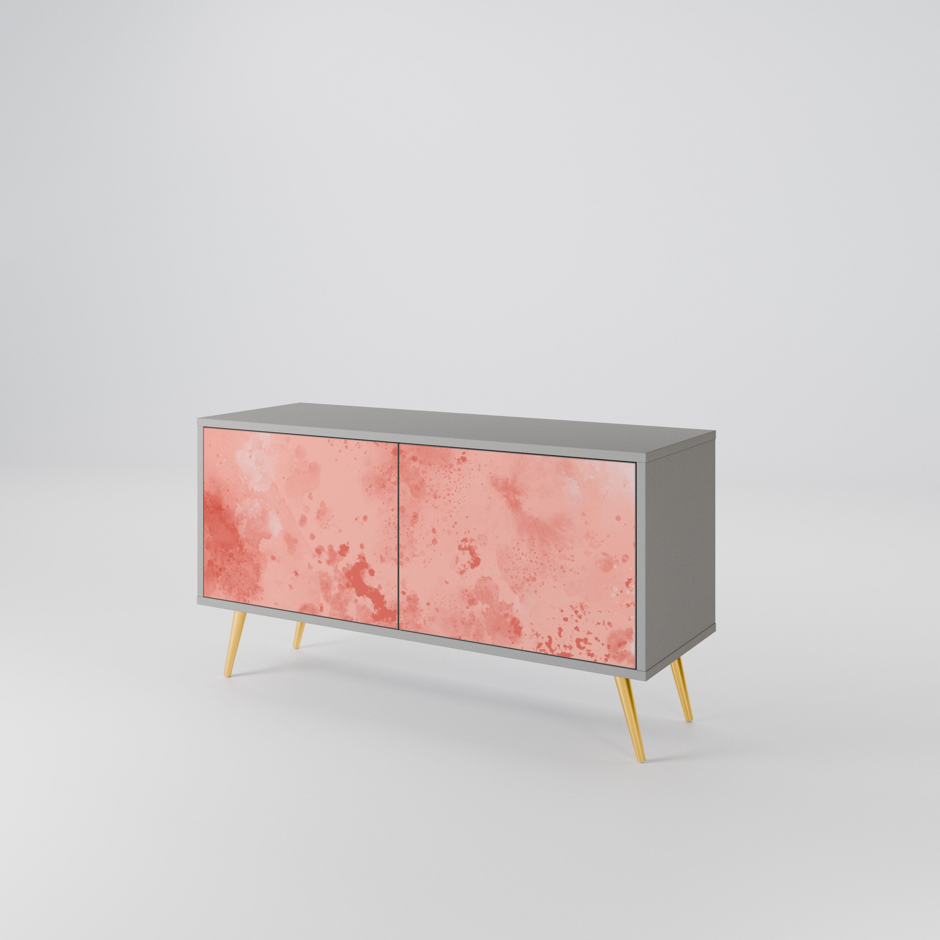 CRANE DANCE Kompakt TV-skåp med 2 dörrar