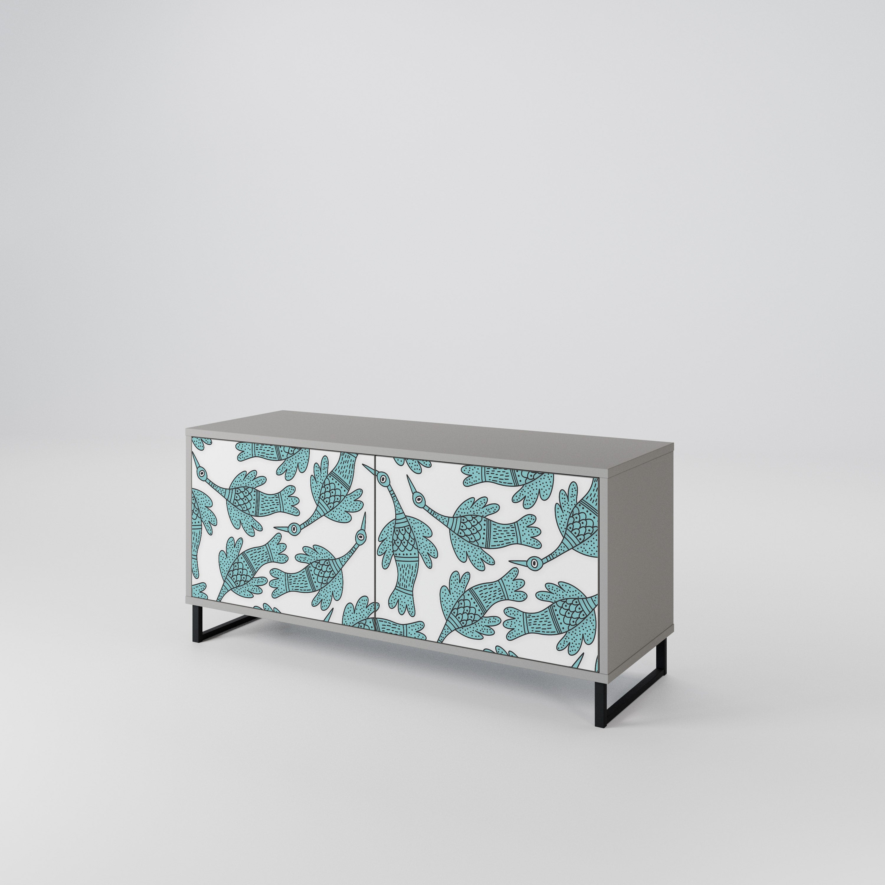 WATERSPOUT SONGIBIRD Kompakt TV-skåp med 2 dörrar