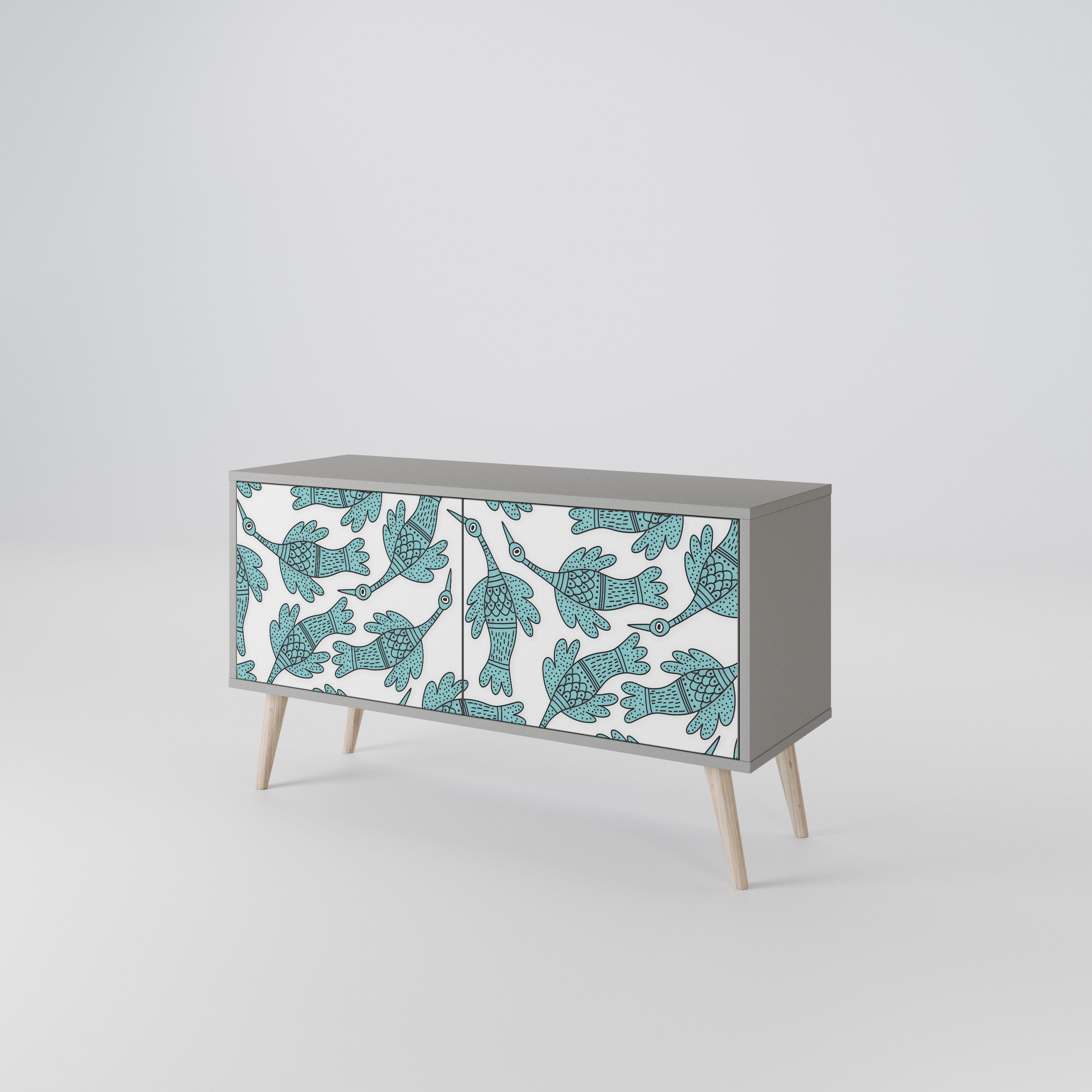 WATERSPOUT SONGIBIRD Kompakt TV-skåp med 2 dörrar