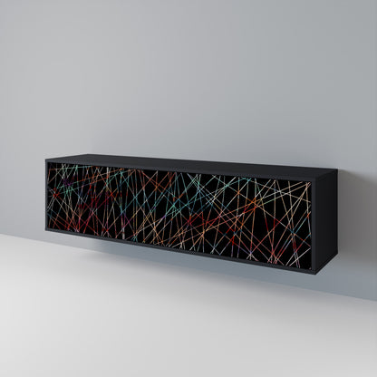 LUMINOUS SNARE TV-bänk med 3 dörrar