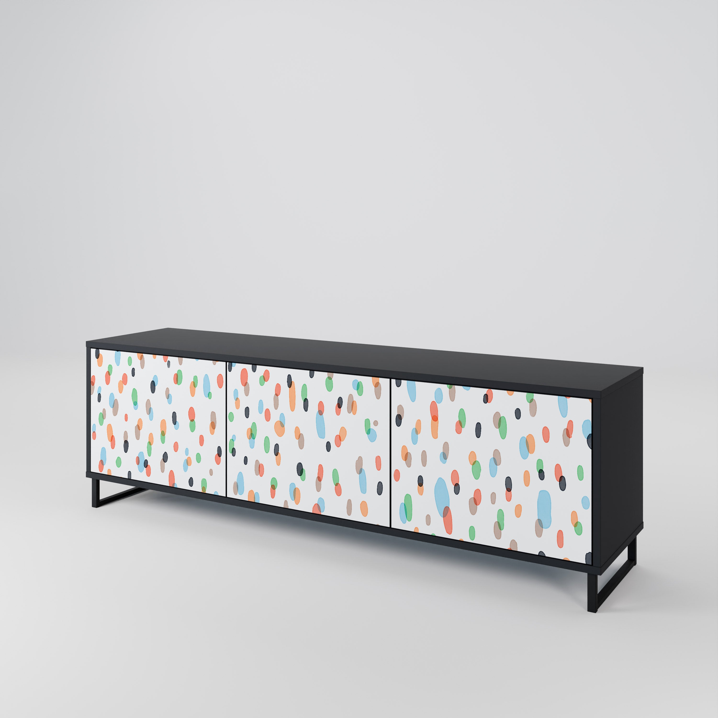 ENERGETIC SPOTS 3-Door TV Cabinet