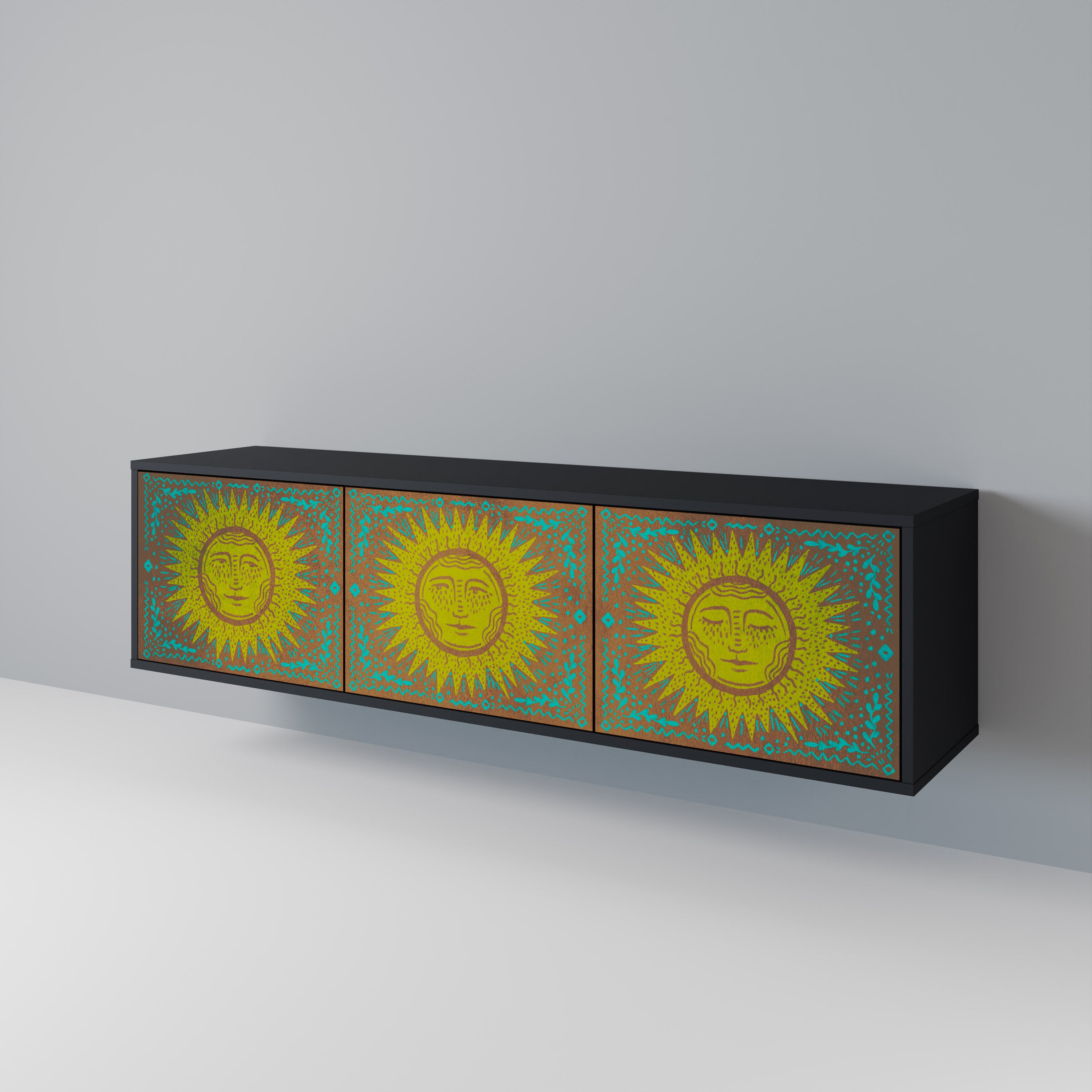 SUNSHINE EULOGY 3-Door TV Cabinet
