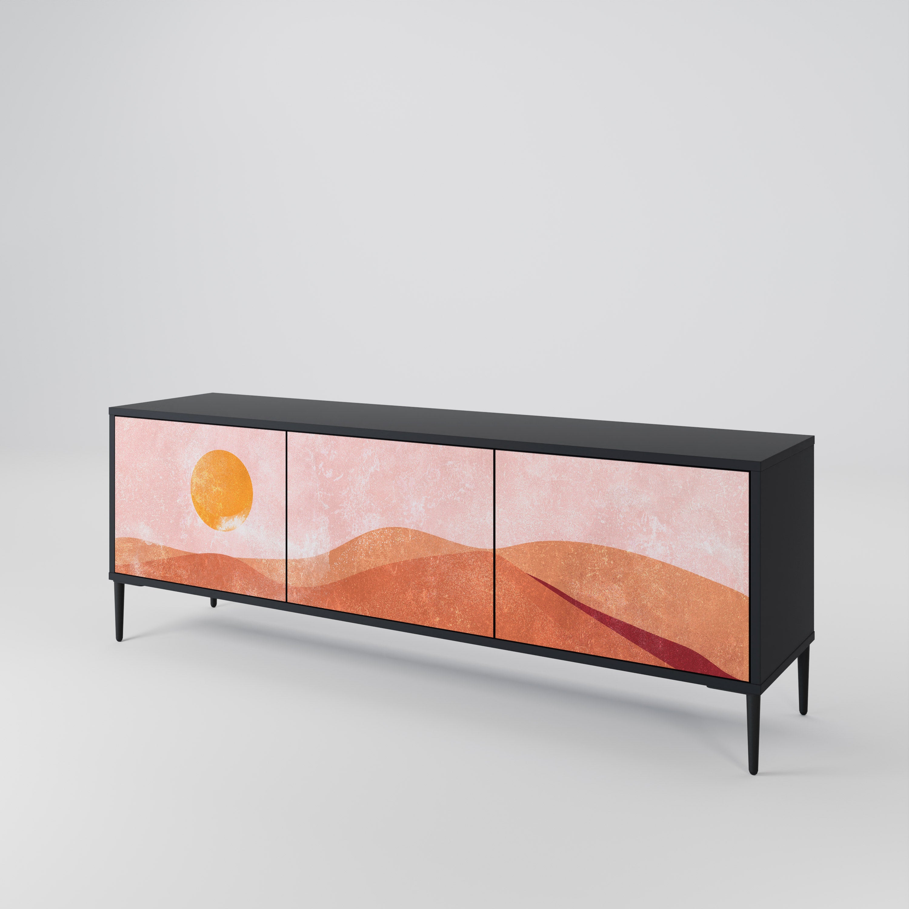 LUMINOUS SUNLIGHT TV-bänk med 3 dörrar