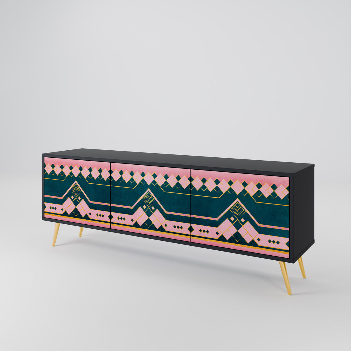ROYAL COMPOSITION 3-Door TV Cabinet