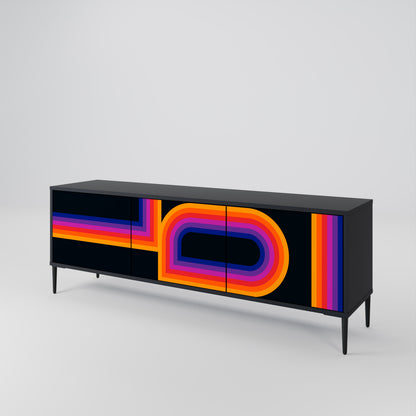 BLINDED BY THE LIGHTS TV-bänk med 3 dörrar