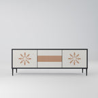 DAILY HARMONY 3-dörrars TV-bänk i svart finish