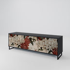 EPHEMERAL DAYS 3-dörrars TV-bänk i svart finish