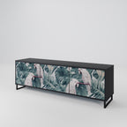 POPINJAY LOOK 3-dörrars TV-bänk i svart finish