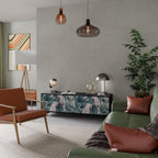 POPINJAY LOOK 3-dörrars TV-bänk i svart finish