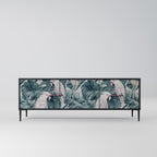 POPINJAY LOOK 3-dörrars TV-bänk i svart finish