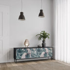 POPINJAY LOOK 3-dörrars TV-bänk i svart finish