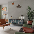 POPINJAY LOOK 3-dörrars TV-bänk i svart finish