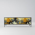 SUNKISSED LILY 3-dörrars TV-bänk i svart finish