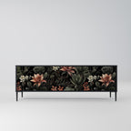 SECRET VERDURE 3-dörrars TV-bänk i svart finish