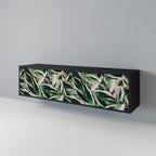 EERIE STROMANTHE 3-dörrars TV-bänk i svart finish