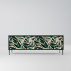 EERIE STROMANTHE 3-dörrars TV-bänk i svart finish