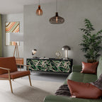 EERIE STROMANTHE 3-dörrars TV-bänk i svart finish