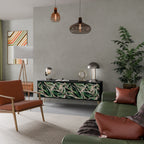 EERIE STROMANTHE 3-dörrars TV-bänk i svart finish