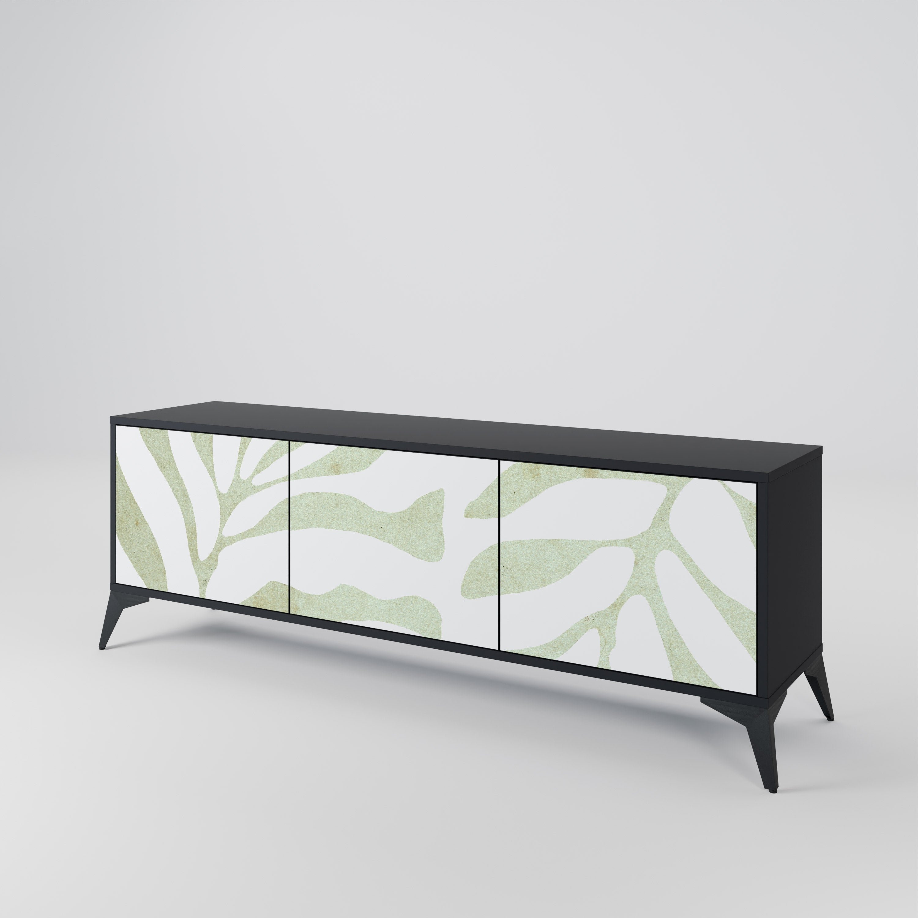 BOTANICAL SPARK TV-bänk med 3 dörrar
